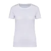 Damen T-shirt kurzarm weiss LS.L02946