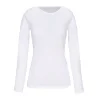 DamenT-shirt langarm weiss LS.L02075