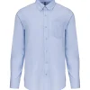 Herrenhemd TT.K533 oxford blue